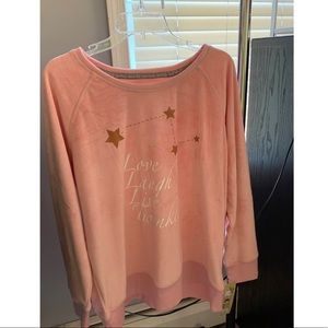 Soft Pink Mukluks Pajama Top, 1X
